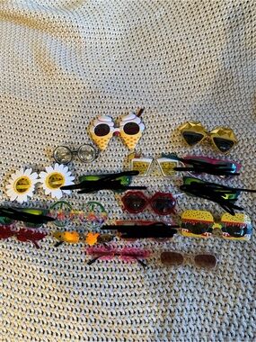 Assortment of sunglasses